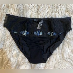 Barbara NWOT Black Panty
